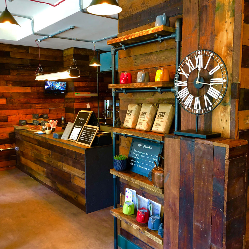 Inside Sarangbang café.